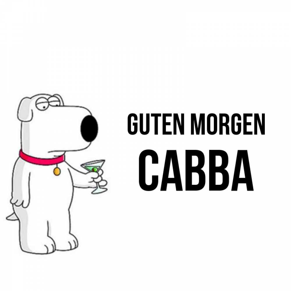 Открытка на каждый день с именем, Савва Guten Morgen герои мультфильмов белый пес Прикольная открытка с пожеланием онлайн скачать бесплатно 