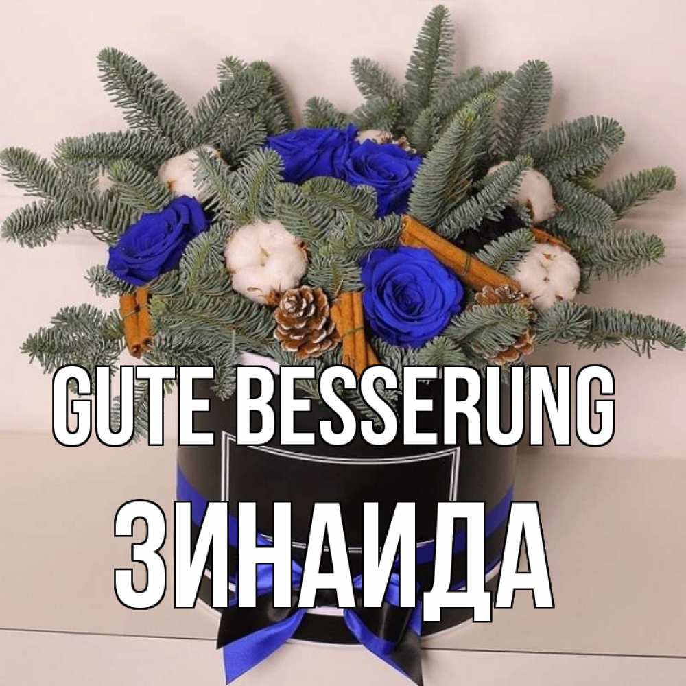 Открытка на каждый день с именем, Зинаида Gute Besserung короче кто то загрузил эти шишки Прикольная открытка с пожеланием онлайн скачать бесплатно 