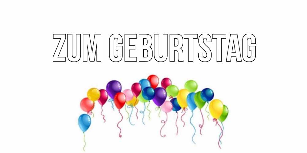 Картинка Zum Geburtstag, 