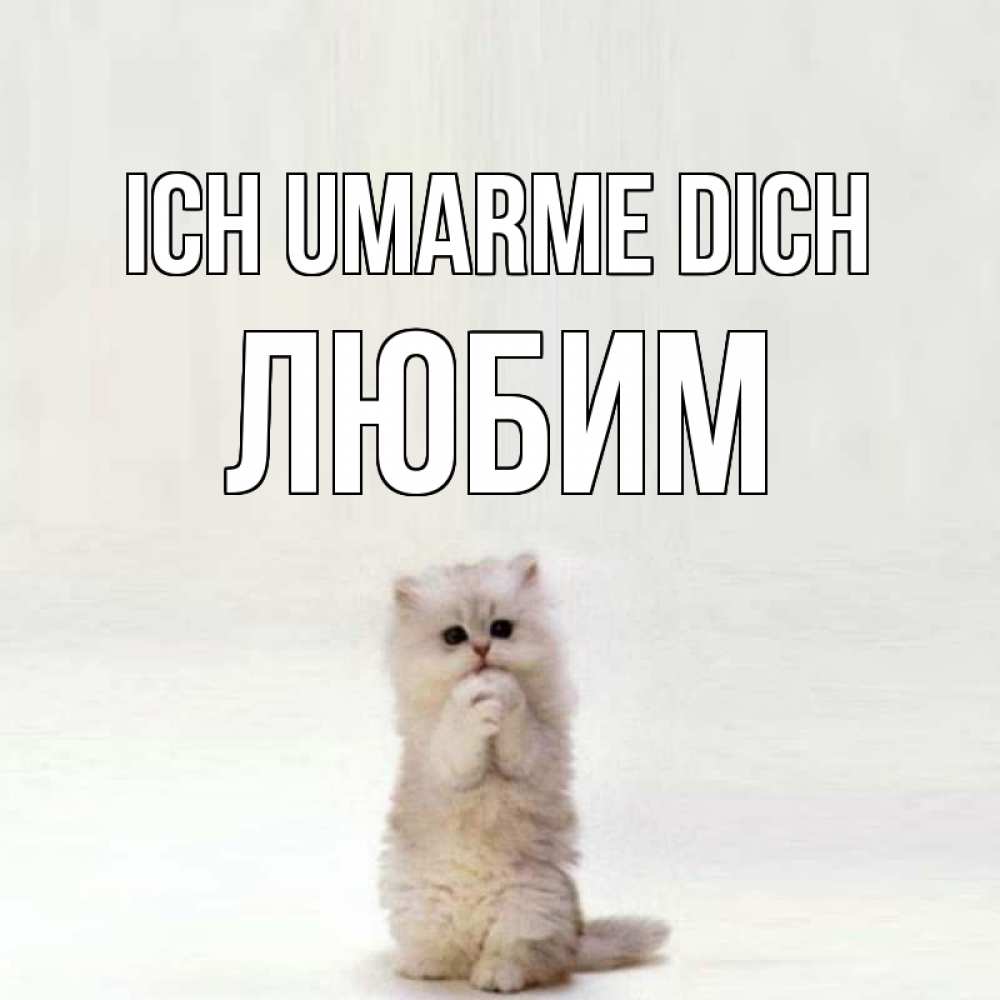 Открытка на каждый день с именем, Любим Ich umarme dich открытки с креативными подписями Прикольная открытка с пожеланием онлайн скачать бесплатно 