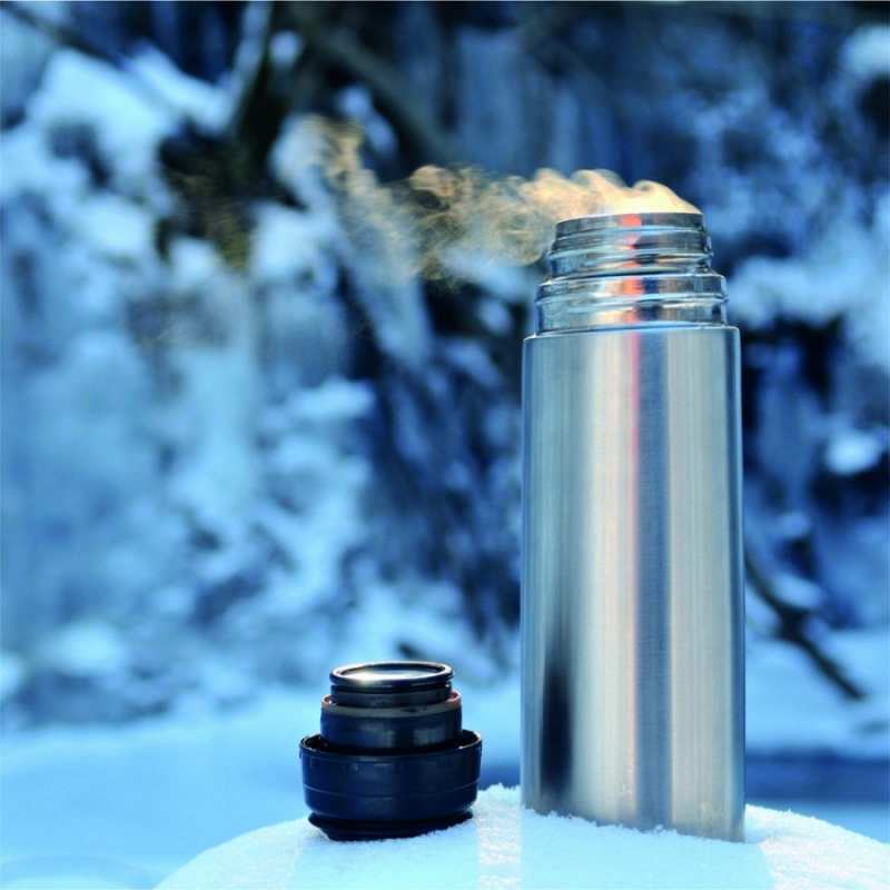 Открытка термос с зельем от простуды  лечитесь не болейте  Gute Besserung 