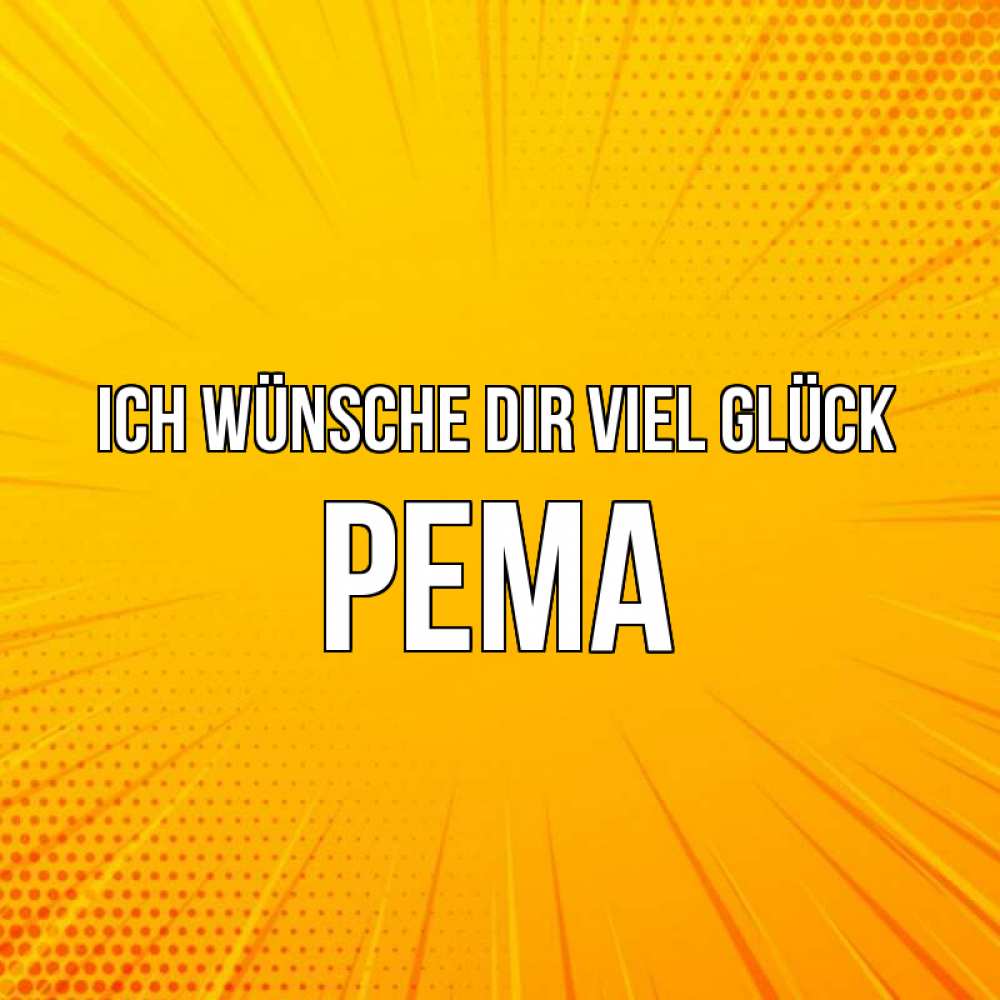 Открытка на каждый день с именем, Рема Ich wünsche dir viel Glück фон Прикольная открытка с пожеланием онлайн скачать бесплатно 