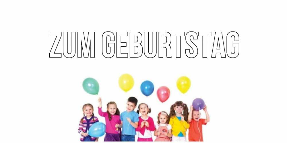 Картинка Zum Geburtstag, 