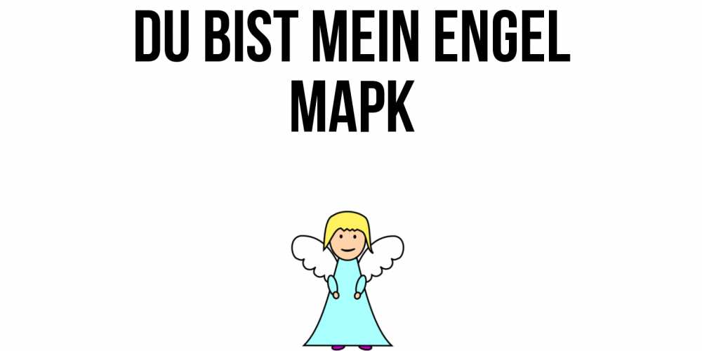 Открытка на каждый день с именем, Марк Du bist mein Engel ангел Прикольная открытка с пожеланием онлайн скачать бесплатно 