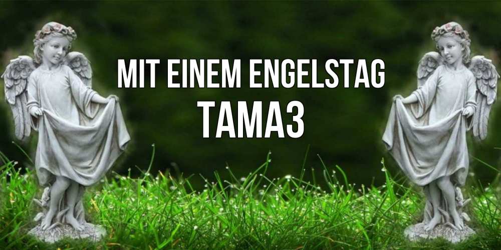 Открытка на каждый день с именем, Тамаз Mit einem Engelstag небо, ангел, девушка Прикольная открытка с пожеланием онлайн скачать бесплатно 