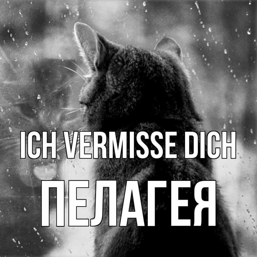 Открытка на каждый день с именем, Пелагея Ich vermisse dich скорее ко мне приходи 1 Прикольная открытка с пожеланием онлайн скачать бесплатно 