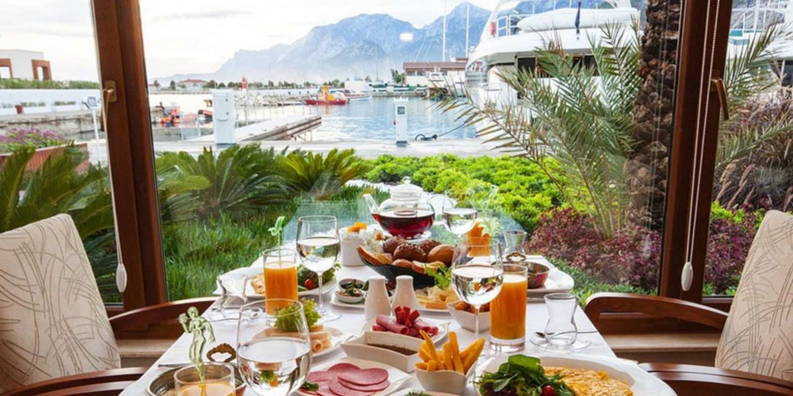 Открытка доброе утро на отдыхе тропическое утро Guten Morgen 