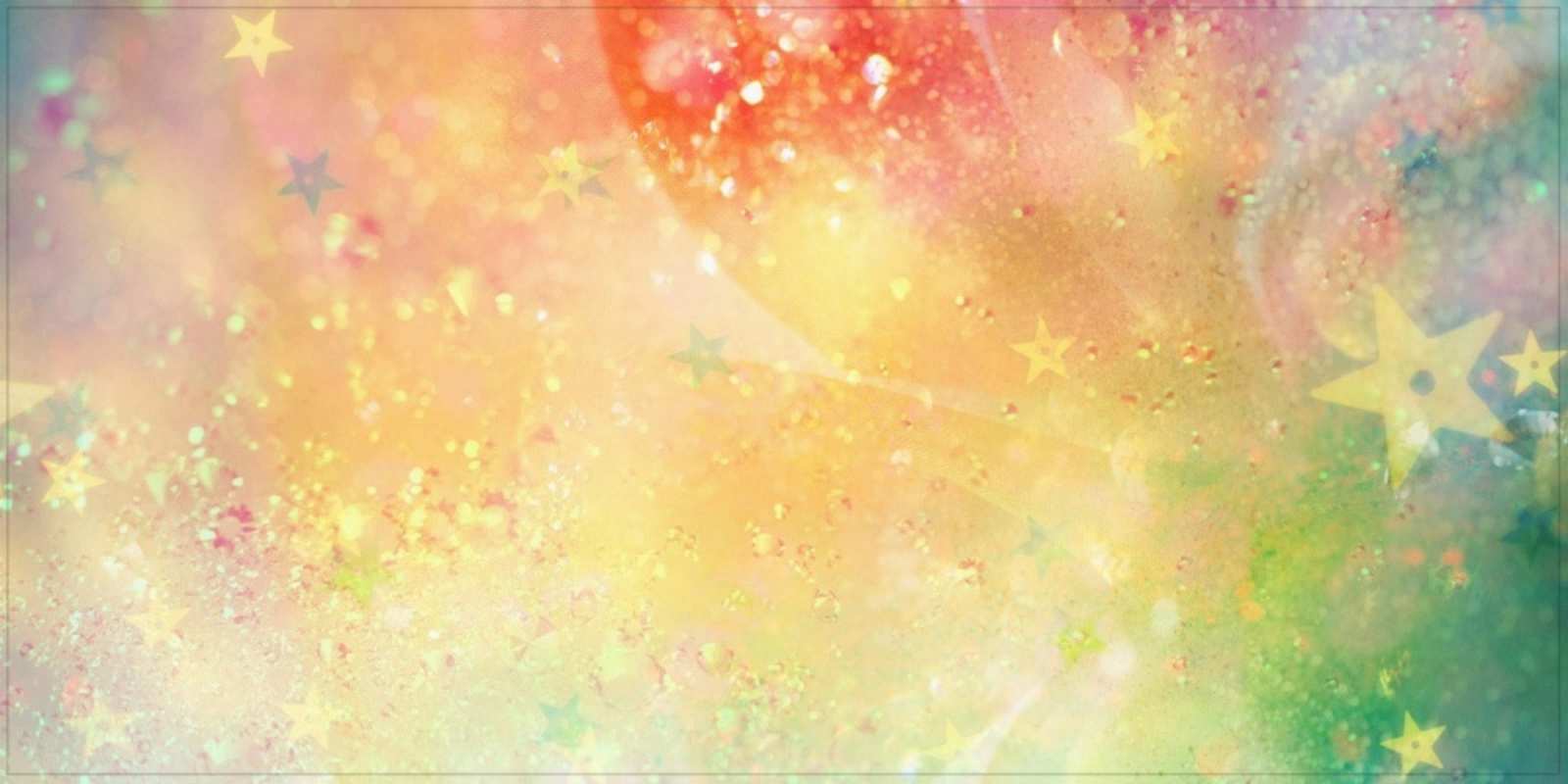 Открытка с днем ангела красивый фон оранжево зеленая тема Mit einem Engelstag 