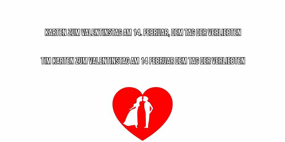 Открытка на каждый день с именем, Tim Karten zum Valentinstag am 14 Februar dem Tag der Verliebten парень и девушка целуются Прикольная открытка с пожеланием онлайн скачать бесплатно 