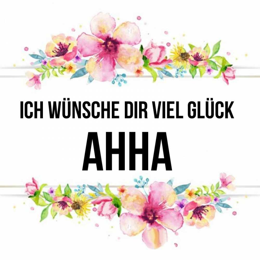 Открытка на каждый день с именем, Анна Ich wünsche dir viel Glück пусть повезет 1 Прикольная открытка с пожеланием онлайн скачать бесплатно 