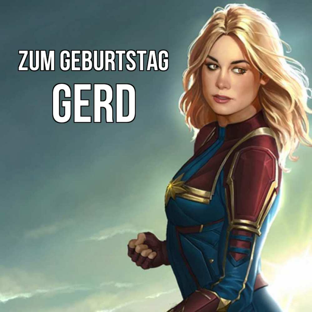 Открытка на каждый день с именем, Gerd Zum Geburtstag холод жара Прикольная открытка с пожеланием онлайн скачать бесплатно 