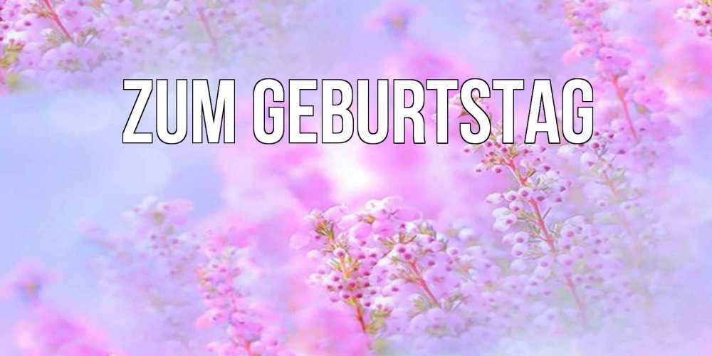 Картинка Zum Geburtstag, 