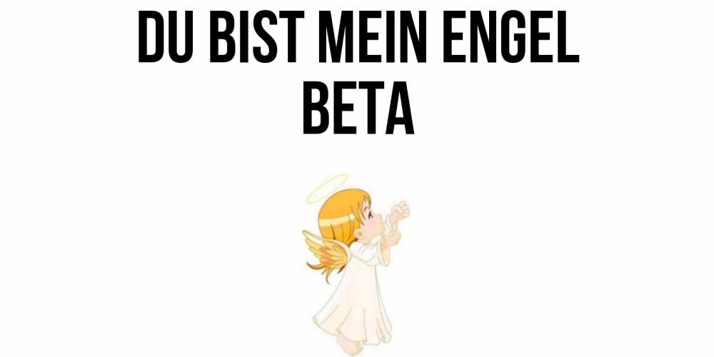 Открытка на каждый день с именем, Вета Du bist mein Engel ангел, девочка Прикольная открытка с пожеланием онлайн скачать бесплатно 
