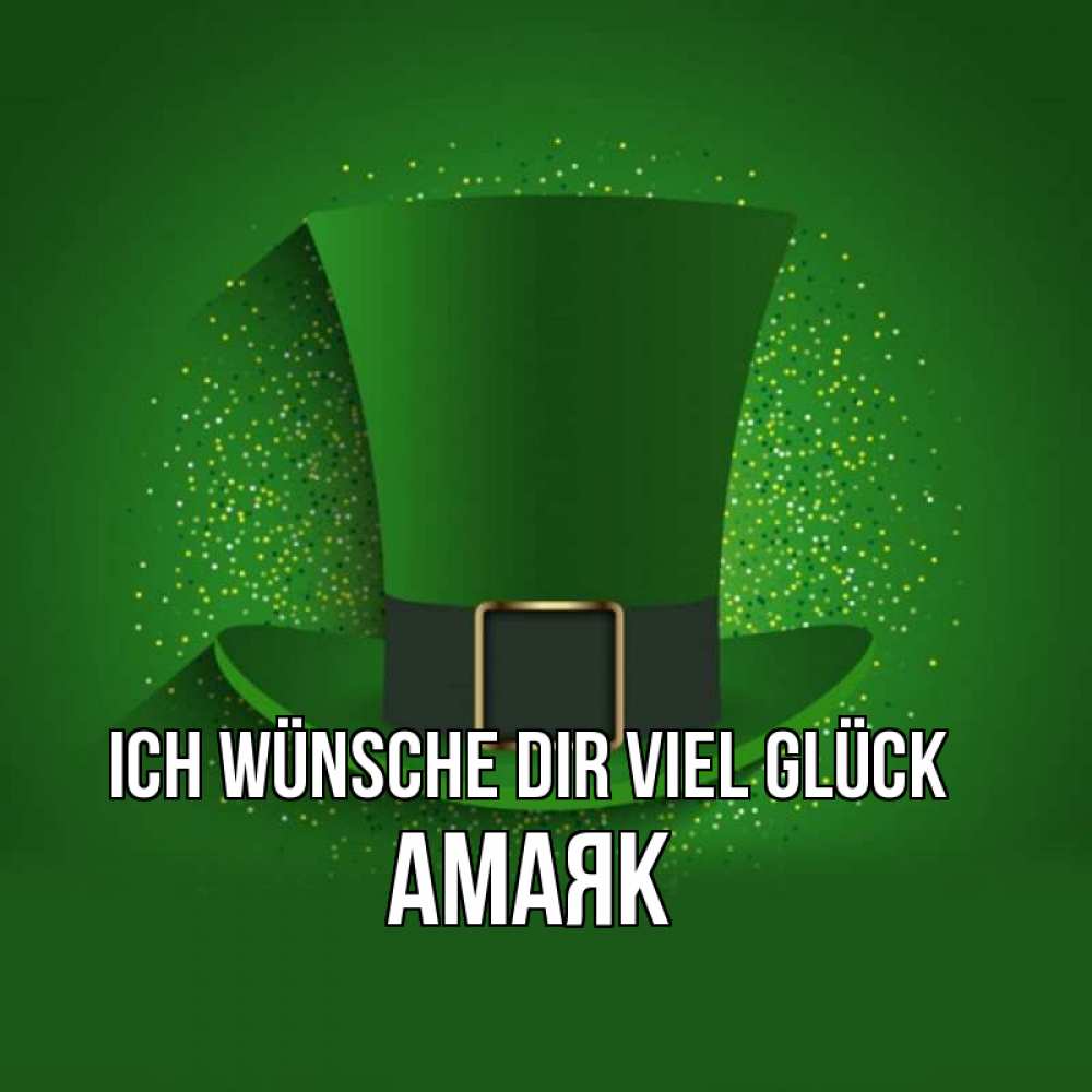 Открытка на каждый день с именем, Амаяк Ich wünsche dir viel Glück фокусник Прикольная открытка с пожеланием онлайн скачать бесплатно 