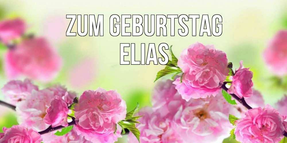Картинка Zum Geburtstag, Elias
