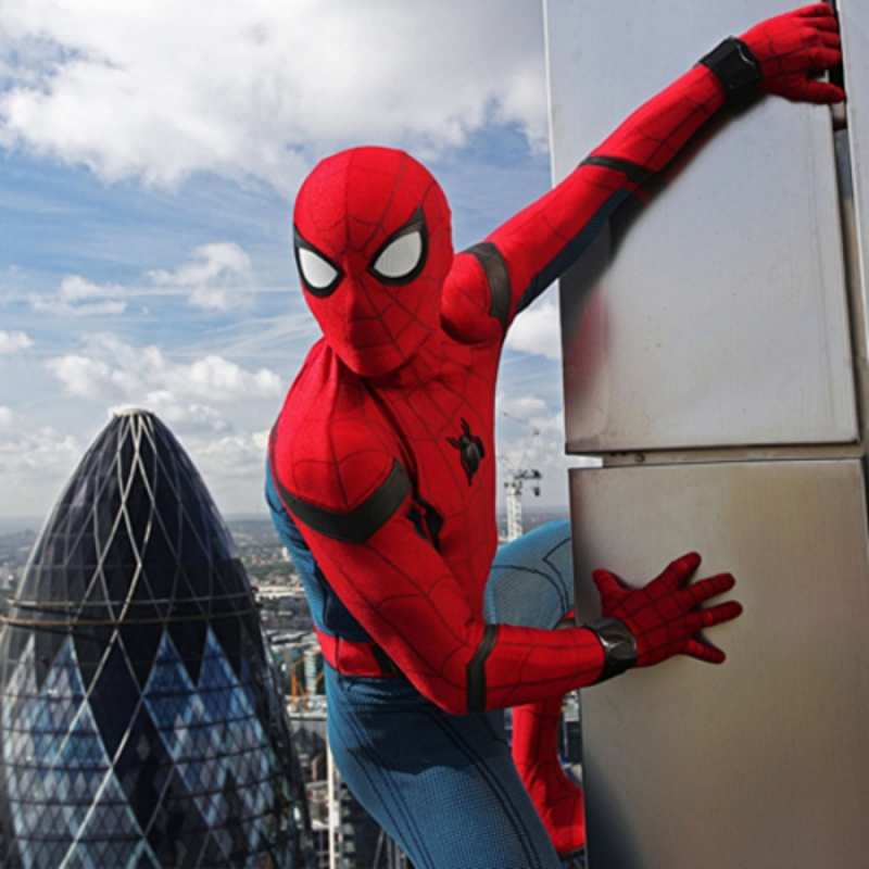 Открытка От человека паука  Марвел  Mit Jubiläum 