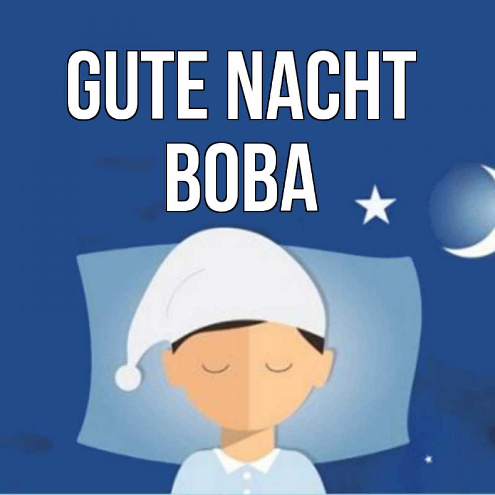 Открытка на каждый день с именем, Вова Gute Nacht подушка и шапочка Прикольная открытка с пожеланием онлайн скачать бесплатно 