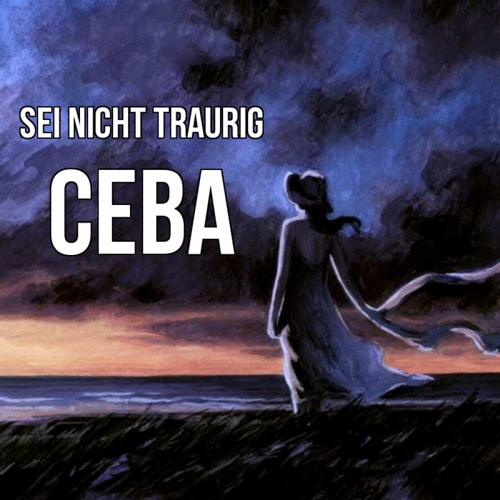 Открытка на каждый день с именем, Сева Sei nicht traurig картина Прикольная открытка с пожеланием онлайн скачать бесплатно 