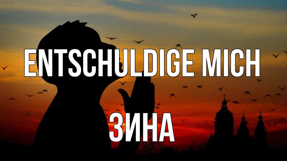 Открытка на каждый день с именем, Зина Entschuldige mich прошу прощения Прикольная открытка с пожеланием онлайн скачать бесплатно 
