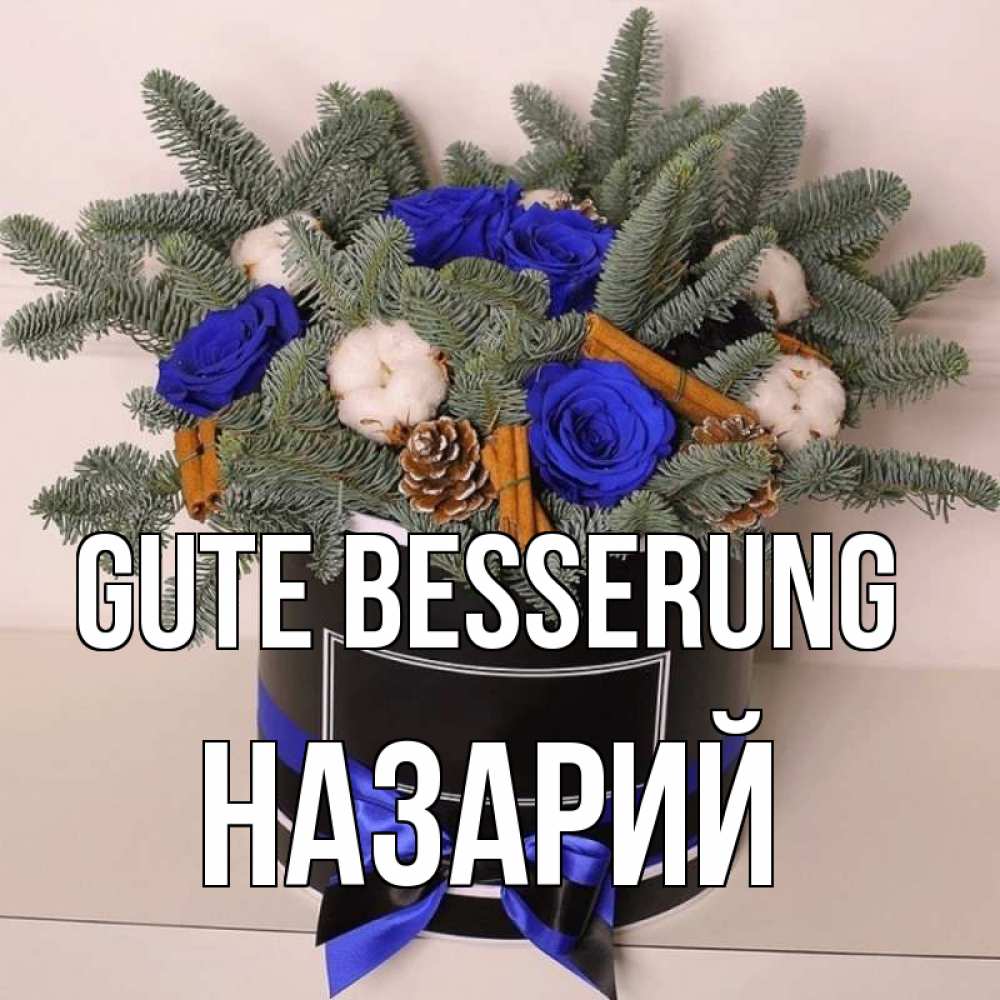 Открытка на каждый день с именем, Назарий Gute Besserung короче кто то загрузил эти шишки Прикольная открытка с пожеланием онлайн скачать бесплатно 