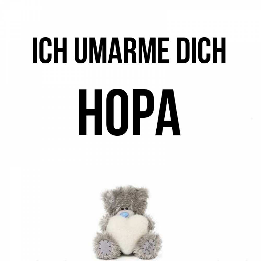 Открытка на каждый день с именем, Нора Ich umarme dich медвежонок с сердечком белого цвета Прикольная открытка с пожеланием онлайн скачать бесплатно 