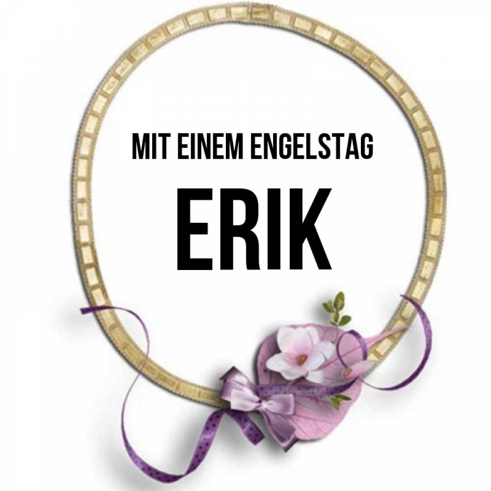 Картинка Mit einem Engelstag, Erik