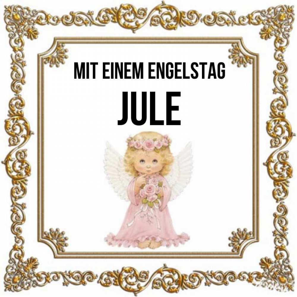Картинка Mit einem Engelstag, Jule