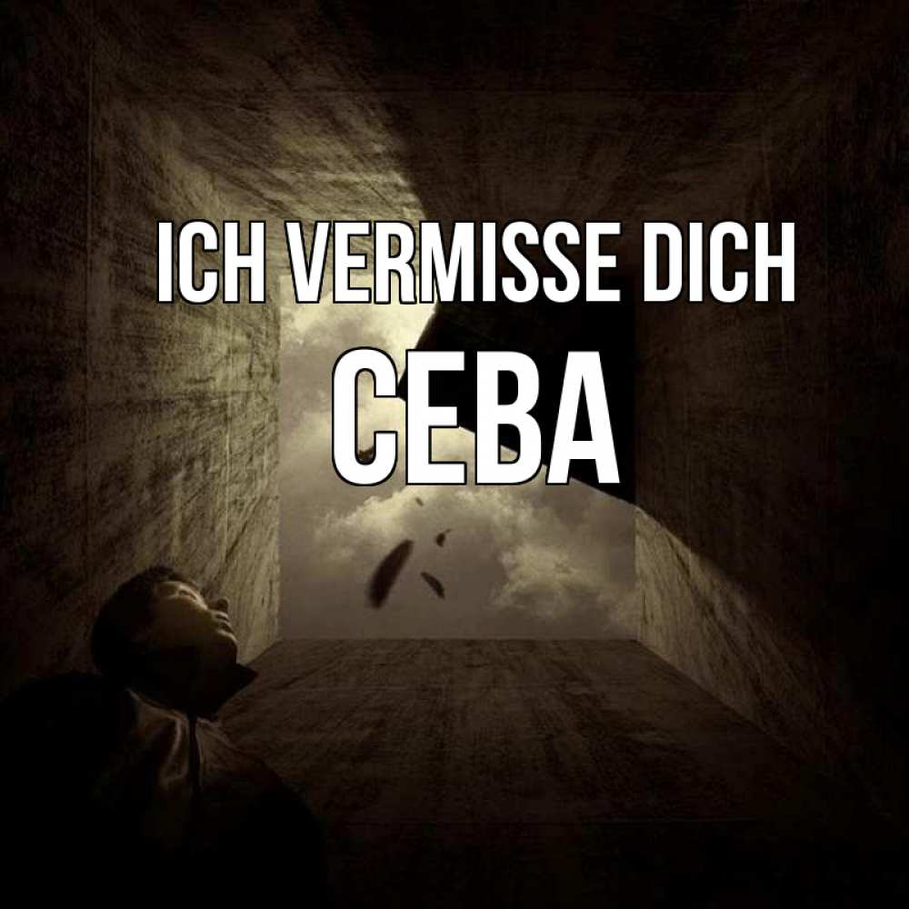 Открытка на каждый день с именем, Сева Ich vermisse dich тут Прикольная открытка с пожеланием онлайн скачать бесплатно 