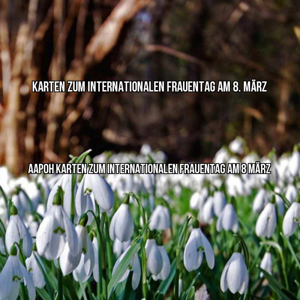 Картинка Karten zum Internationalen Frauentag am 8. März, Аарон