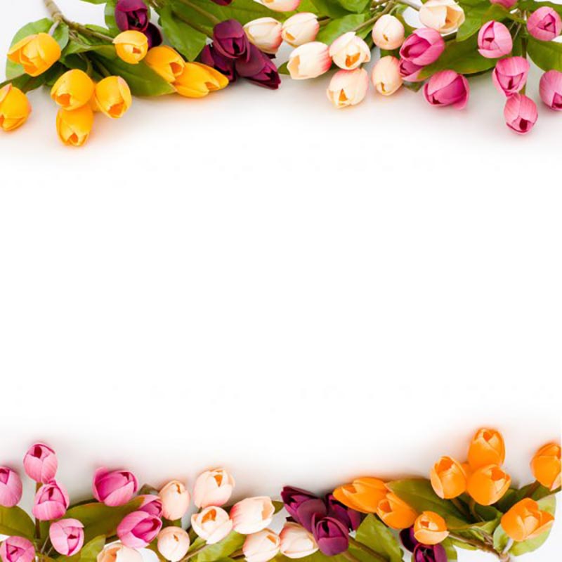 Открытка букет тюльпанов  весна март  Am 8. März 