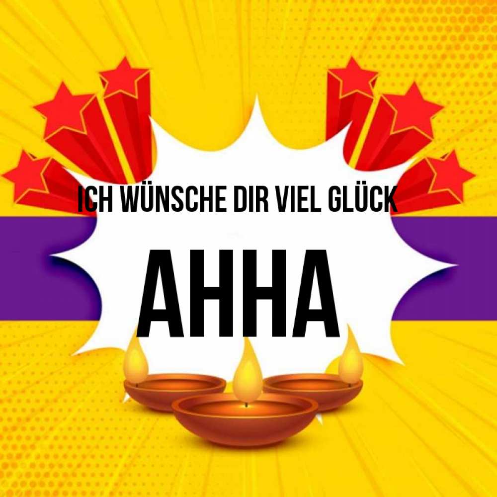 Открытка на каждый день с именем, Анна Ich wünsche dir viel Glück векторное изображение Прикольная открытка с пожеланием онлайн скачать бесплатно 