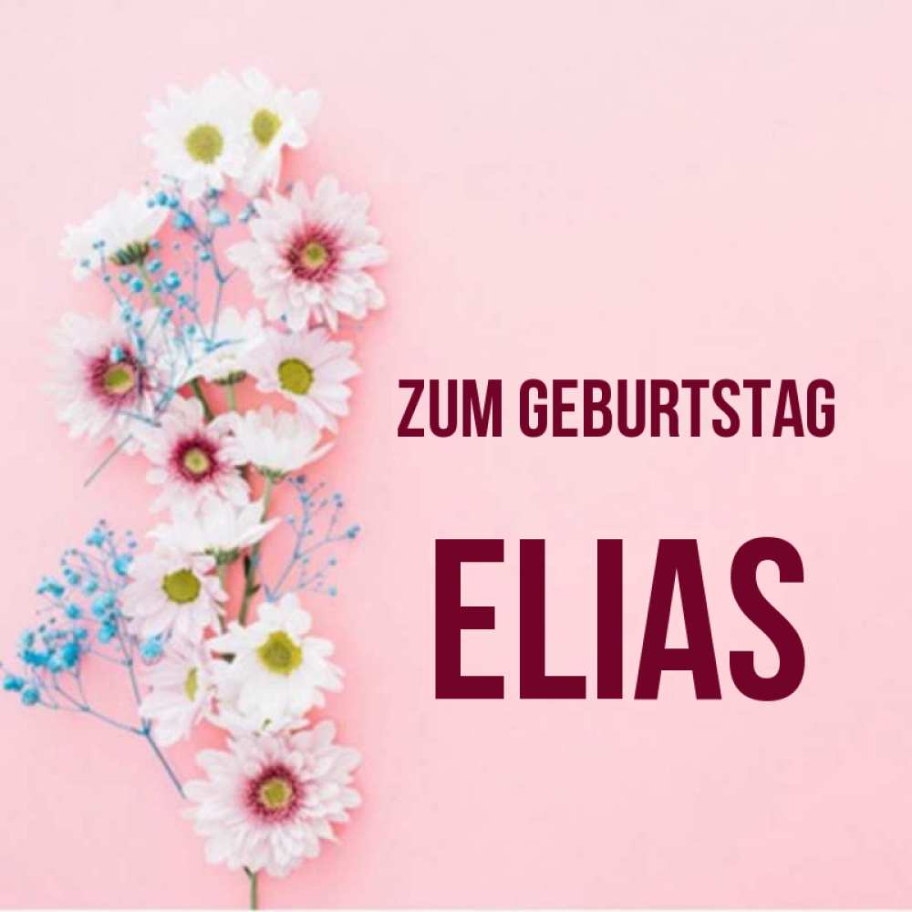 Картинка Zum Geburtstag, Elias