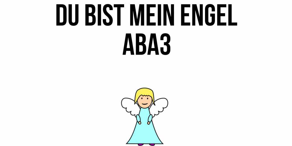 Открытка на каждый день с именем, Аваз Du bist mein Engel ангел Прикольная открытка с пожеланием онлайн скачать бесплатно 