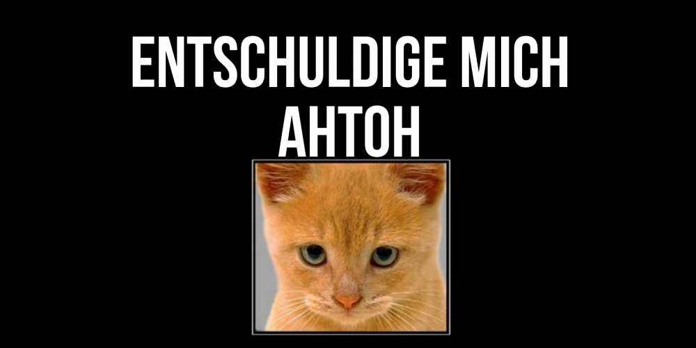 Открытка на каждый день с именем, Антон Entschuldige mich рыжий грустный кот просит прощения Прикольная открытка с пожеланием онлайн скачать бесплатно 