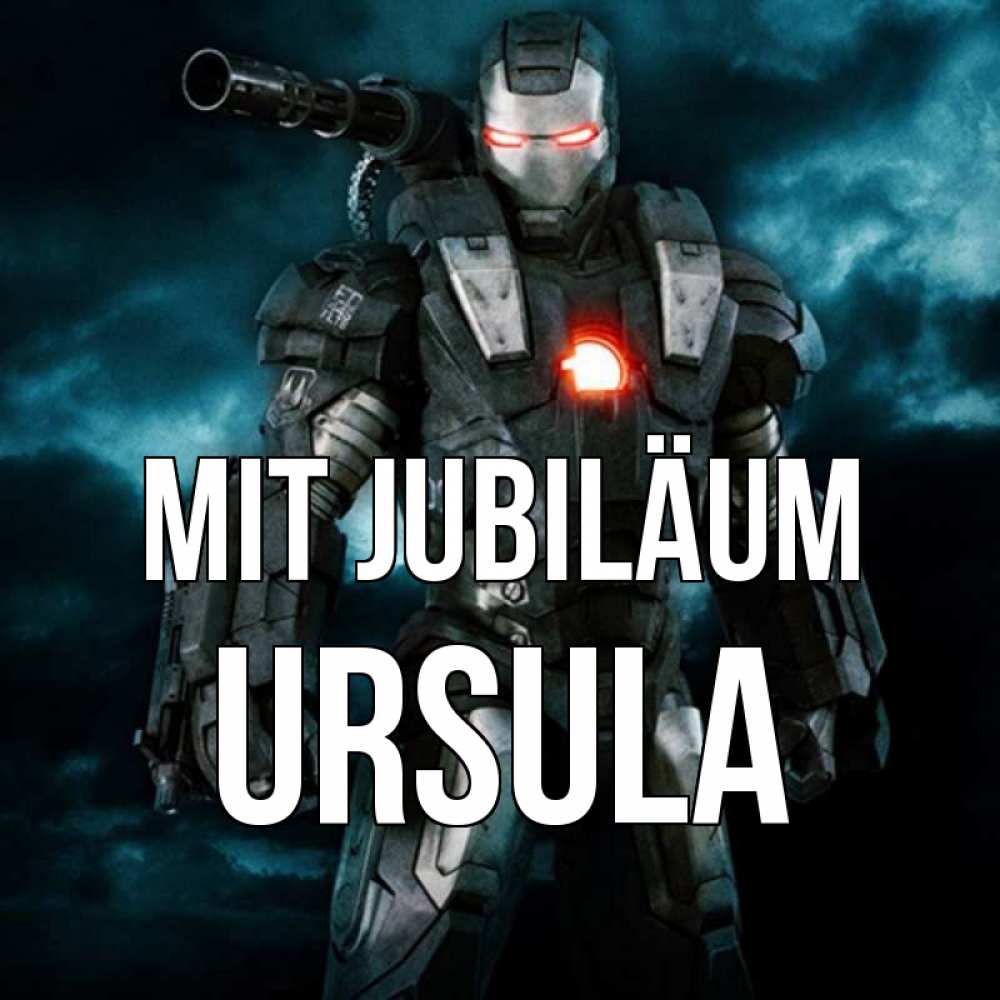 Открытка на каждый день с именем, Ursula Mit Jubiläum марвел супергерой в новом костюме Прикольная открытка с пожеланием онлайн скачать бесплатно 