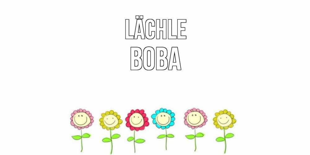 Открытка на каждый день с именем, Вова Lächle улыбка, цветы Прикольная открытка с пожеланием онлайн скачать бесплатно 