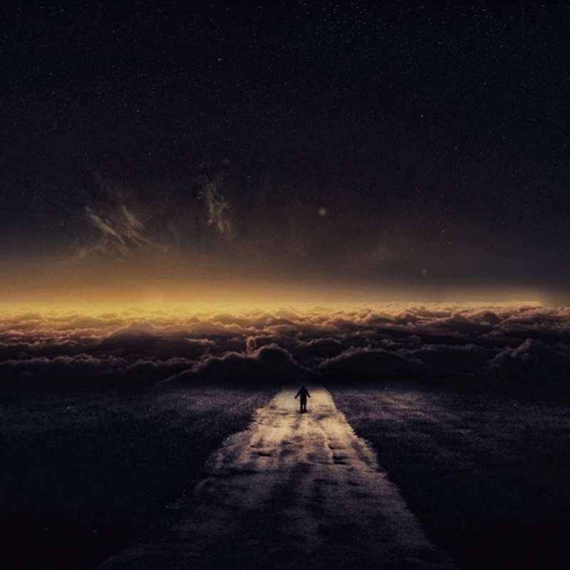 Открытка пучина впереди  дорога в никуда   Sei nicht traurig 