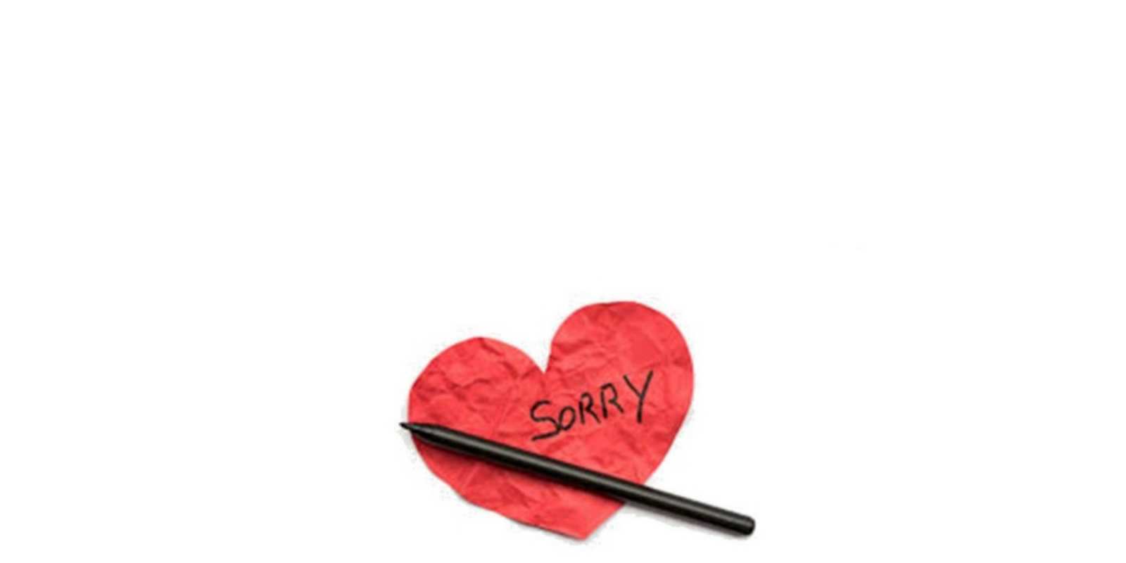 Открытка сердечко прости меня и ручка открытка с надписью прости меня Entschuldige mich 