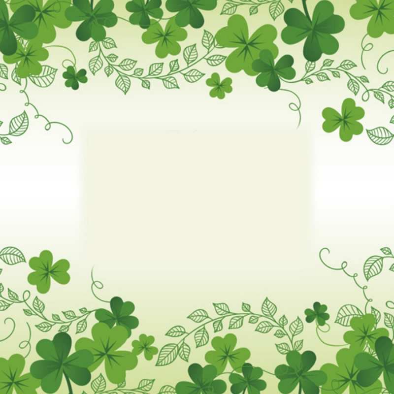 Открытка клевер  открытка  Ich wünsche dir viel Glück 