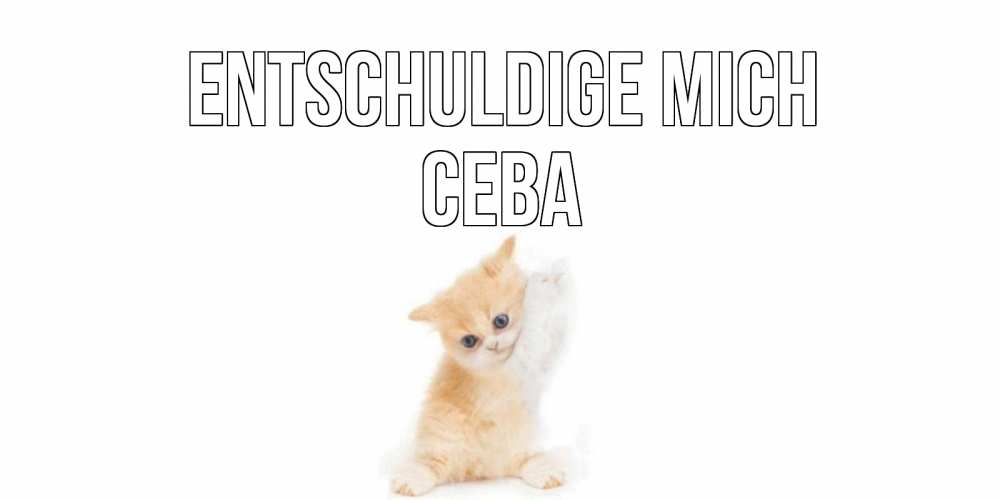 Открытка на каждый день с именем, Сева Entschuldige mich кот Прикольная открытка с пожеланием онлайн скачать бесплатно 