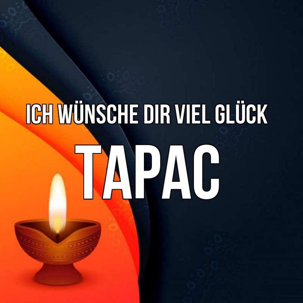 Открытка на каждый день с именем, Тарас Ich wünsche dir viel Glück абстрактный фон Прикольная открытка с пожеланием онлайн скачать бесплатно 