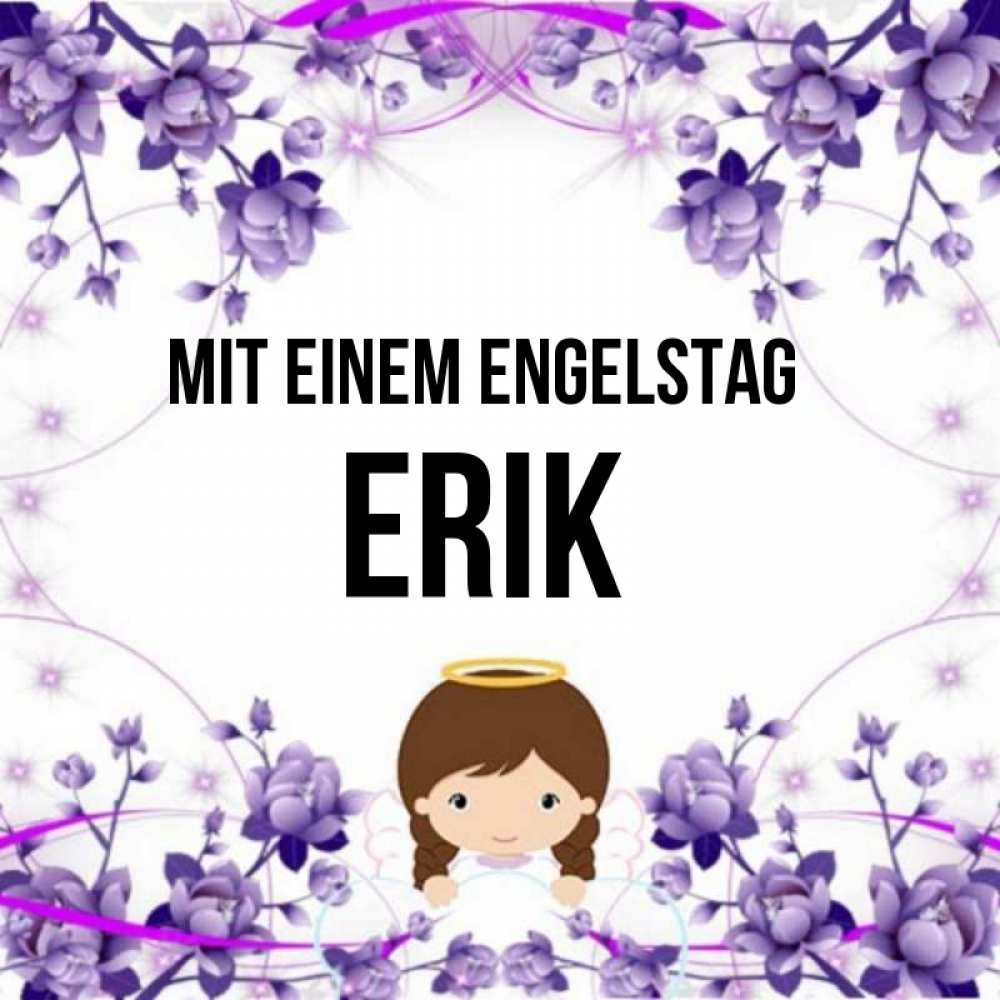 Картинка Mit einem Engelstag, Erik