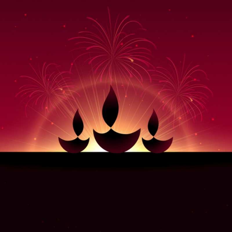 Открытка фейрверг  праздник  Ich wünsche dir viel Glück 