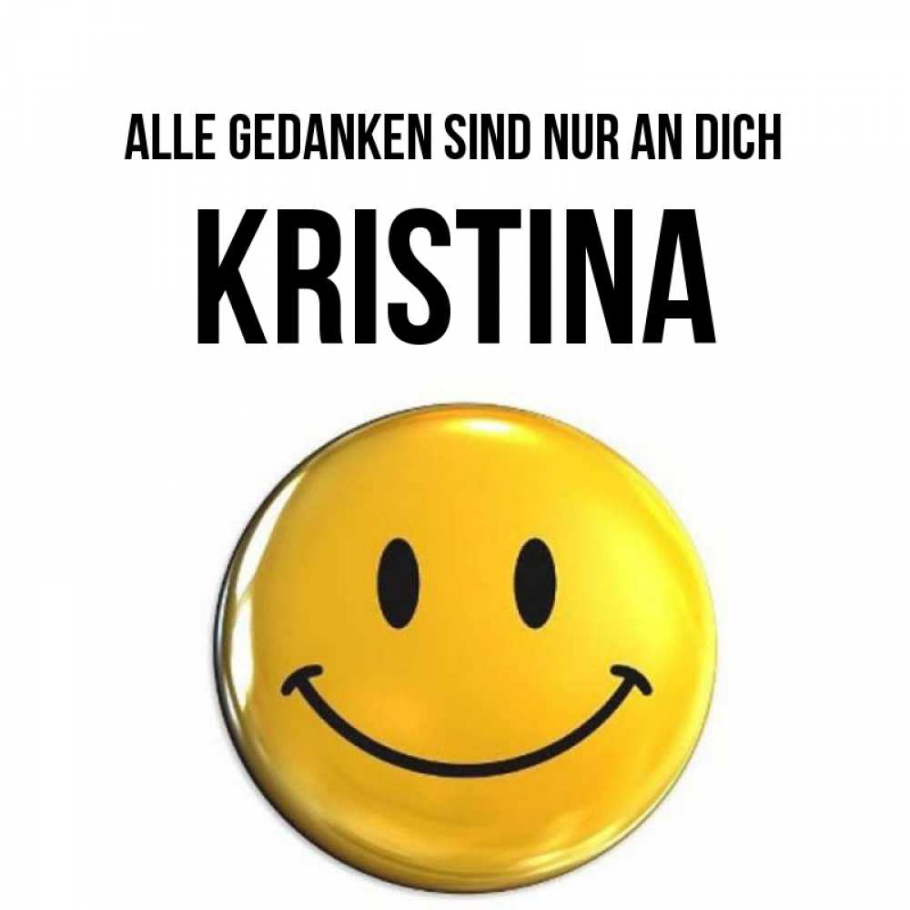 Картинка Alle Gedanken sind nur an dich, Kristina