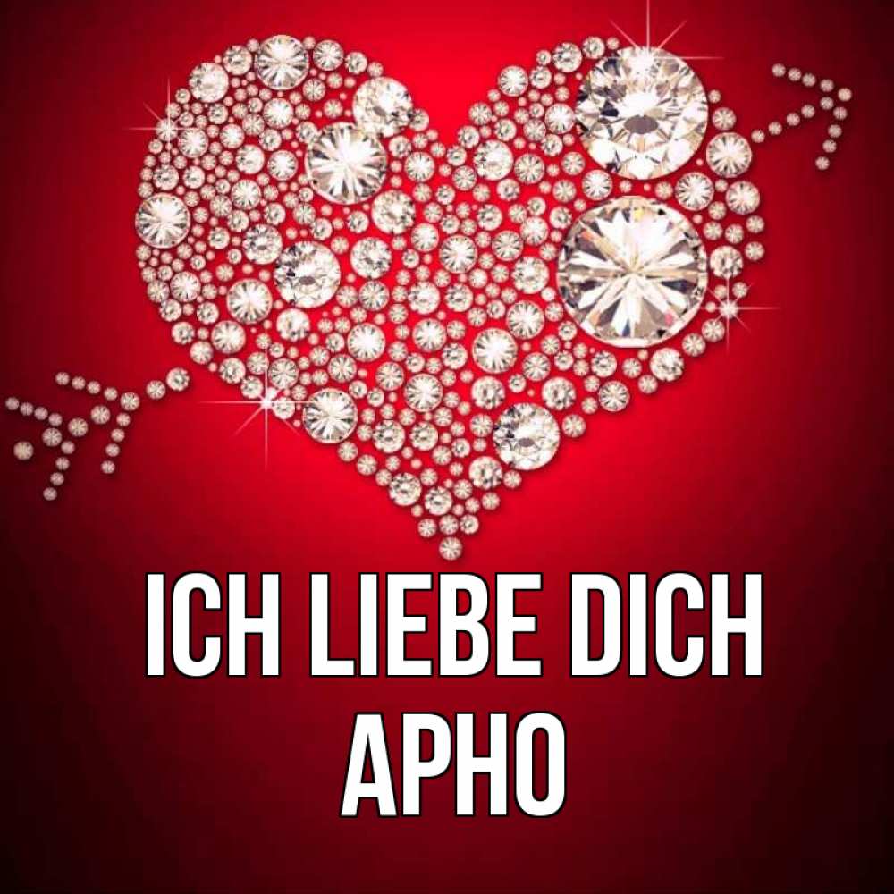 Открытка на каждый день с именем, Арно Ich liebe dich стрела купидона Прикольная открытка с пожеланием онлайн скачать бесплатно 