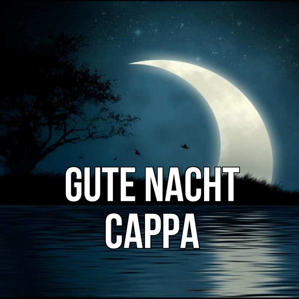 Открытка на каждый день с именем, Сарра Gute Nacht вода Прикольная открытка с пожеланием онлайн скачать бесплатно 
