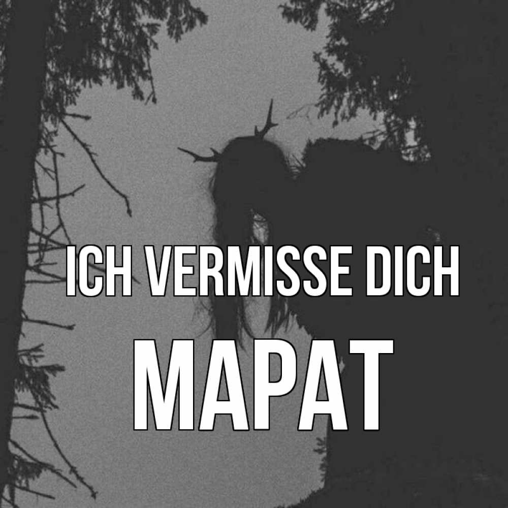 Открытка на каждый день с именем, Марат Ich vermisse dich пугаю Прикольная открытка с пожеланием онлайн скачать бесплатно 