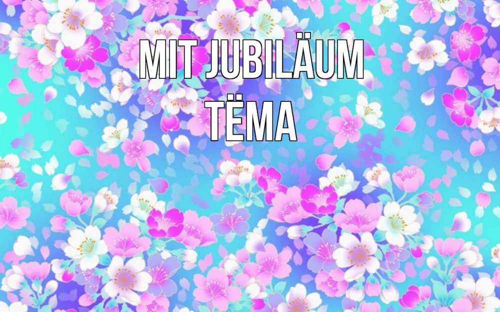 Открытка на каждый день с именем, Тёма Mit Jubiläum открытка с заливкой Прикольная открытка с пожеланием онлайн скачать бесплатно 