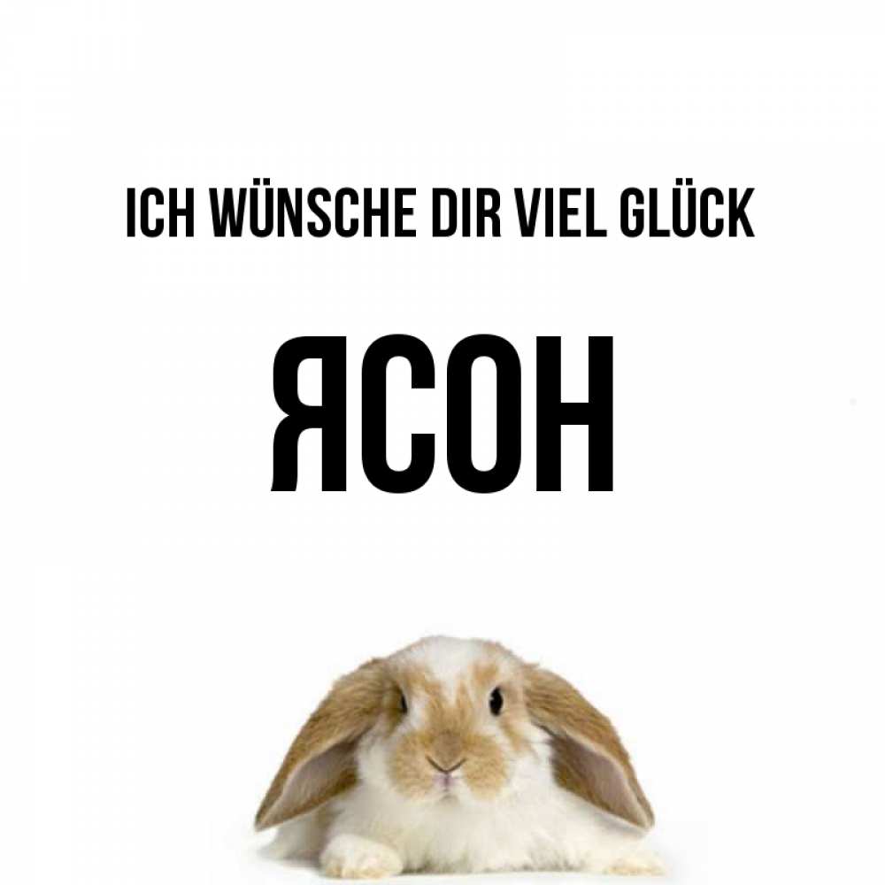 Открытка на каждый день с именем, Ясон Ich wünsche dir viel Glück открытки с произвольным текстом который можно вставить в открытку и создать ее самостоятельно бесплатно онлайн Прикольная открытка с пожеланием онлайн скачать бесплатно 