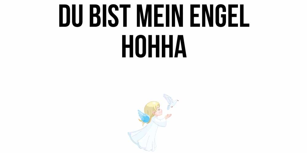 Открытка на каждый день с именем, Нонна Du bist mein Engel ангел, голубь Прикольная открытка с пожеланием онлайн скачать бесплатно 